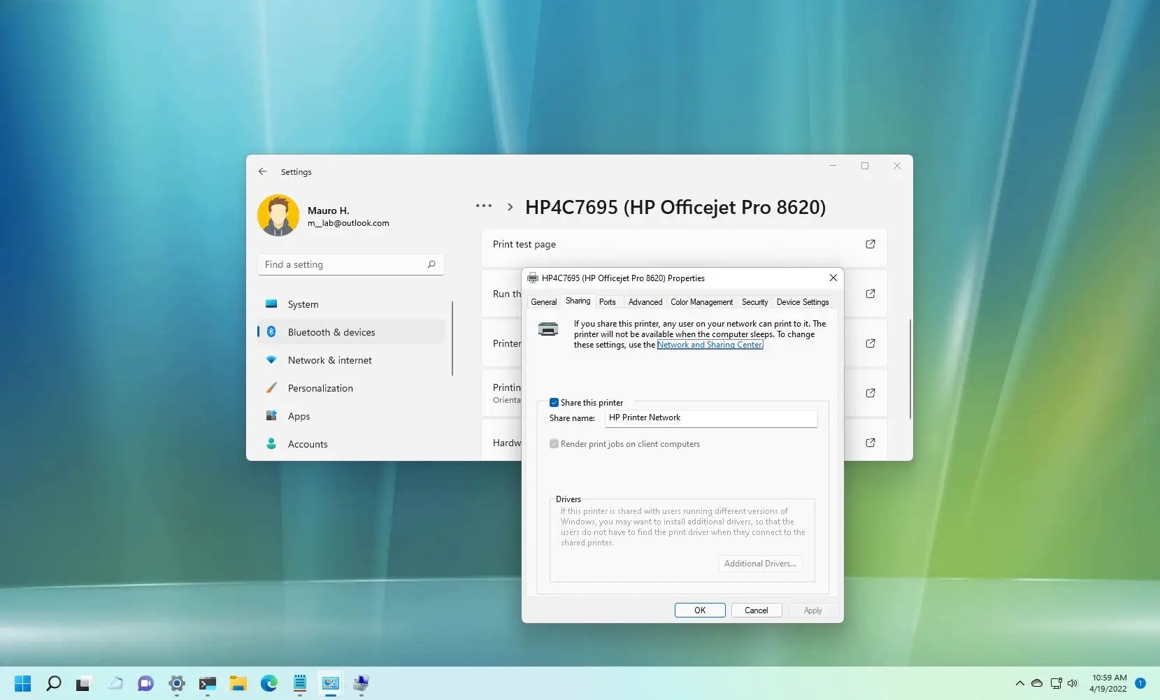 How to share printer in network on Windows 11 Pureinfotech