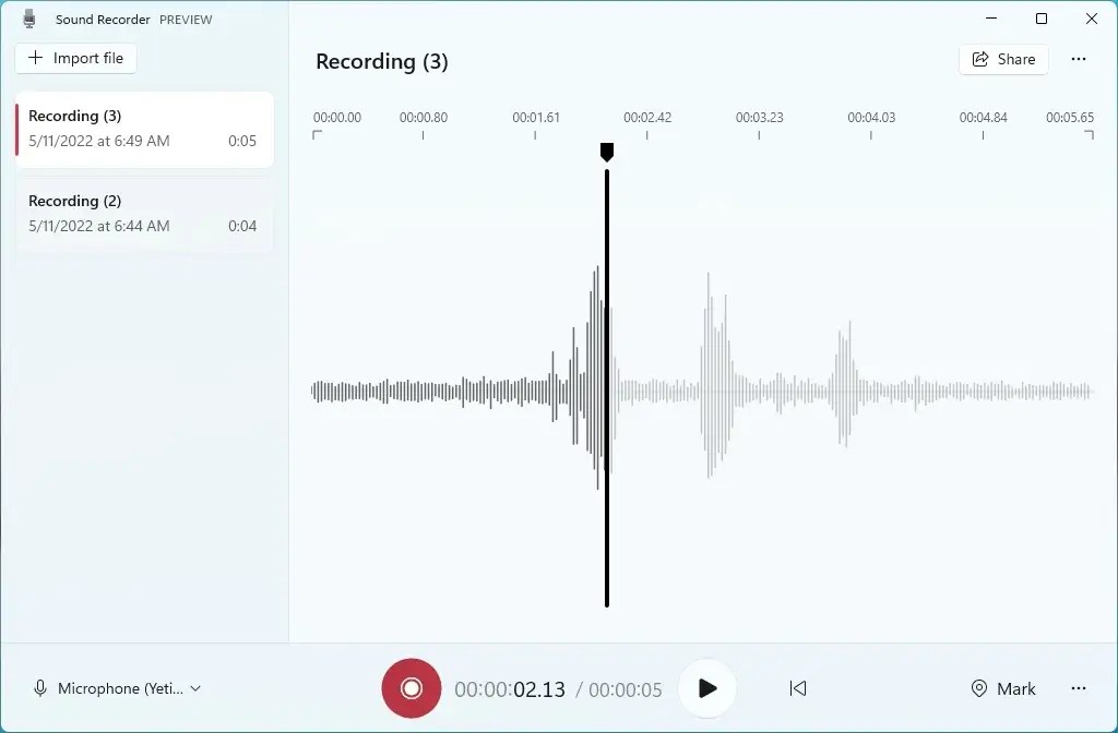 Windows 11 gets redesigned version of Sound Recorder app Pureinfotech