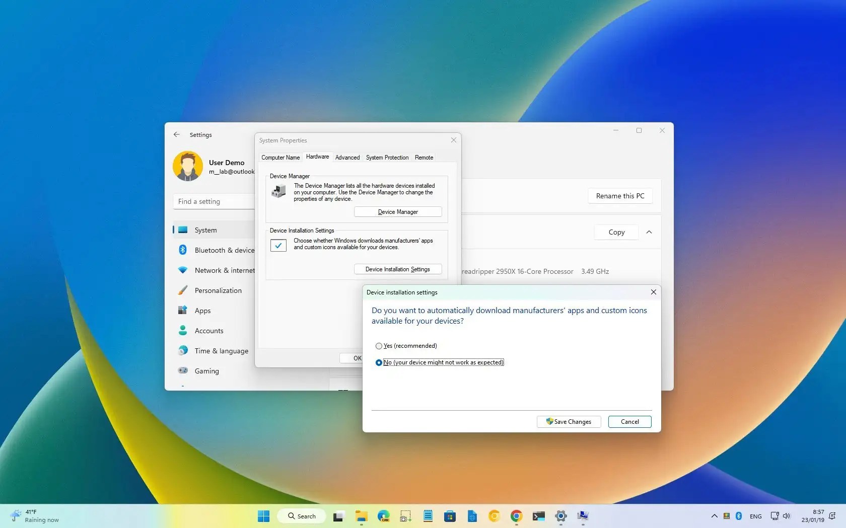 How to disable automatic driver install on Windows 11 Pureinfotech