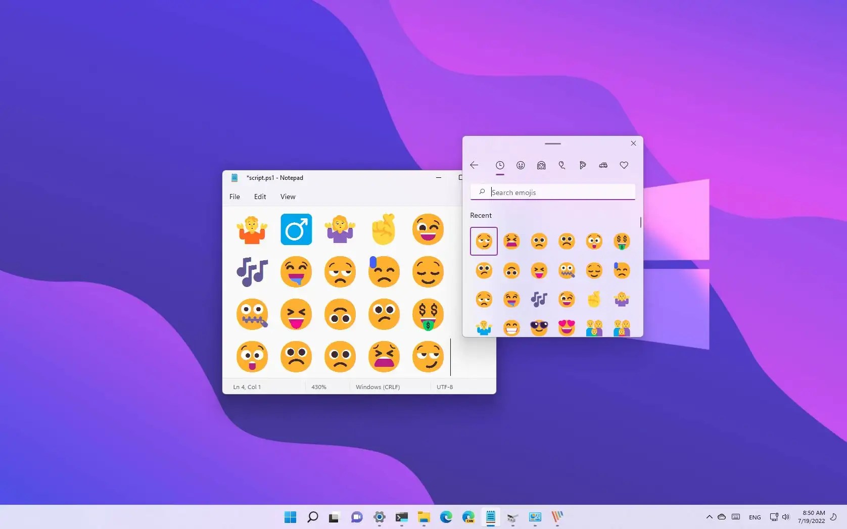 How to insert emojis on Windows 11 Pureinfotech