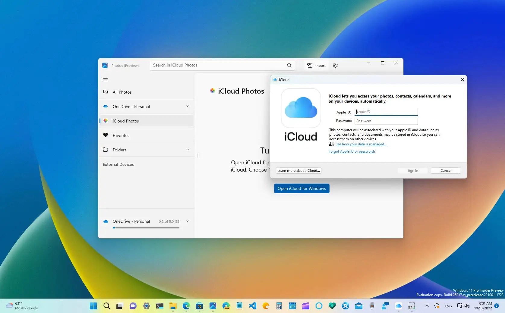 How to connect iCloud to the Photos app on Windows 11, 10 Pureinfotech