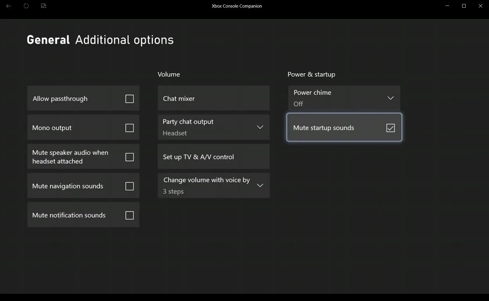 How to disable startup sound on Xbox Pureinfotech