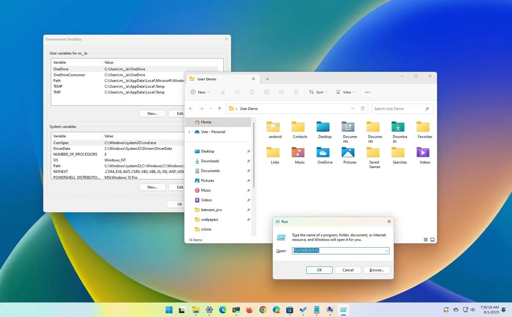 Complete list of environment variables on Windows 10, 11 Pureinfotech