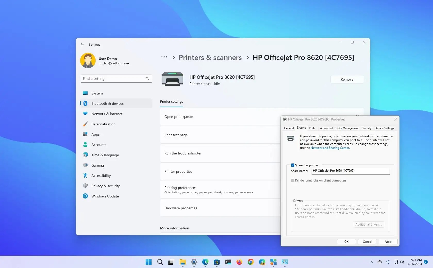 How to fix printer sharing not working on Windows 11 Pureinfotech