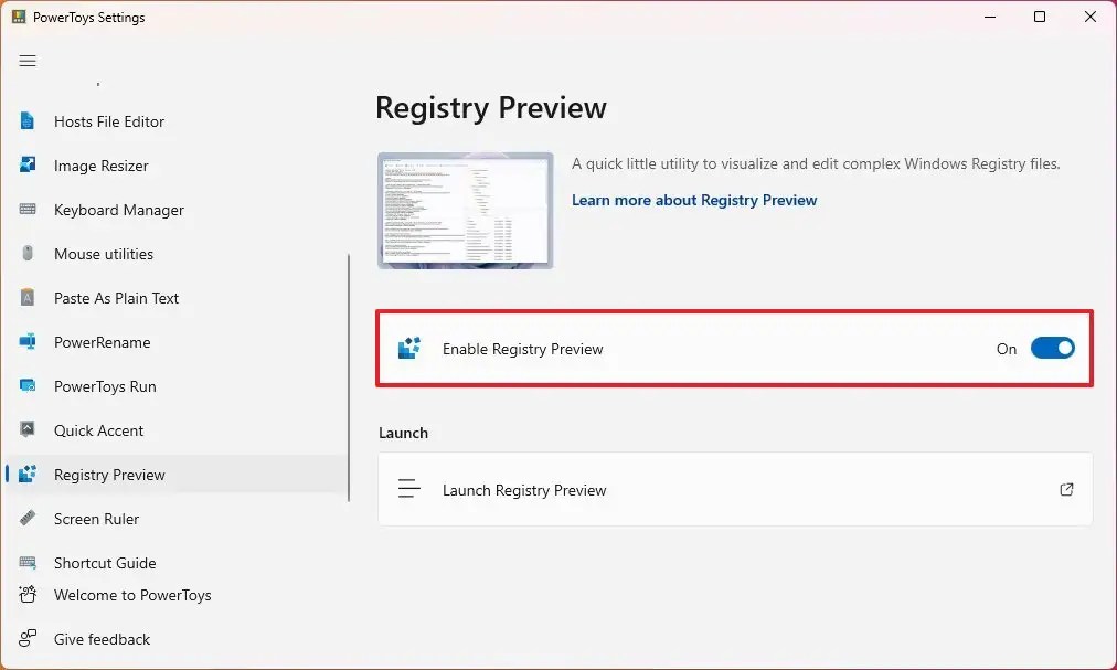 How to edit Registry files with PowerToys on Windows 11 Pureinfotech