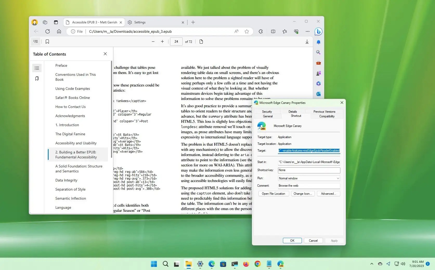 How to enable EPUB reader on Microsoft Edge Pureinfotech