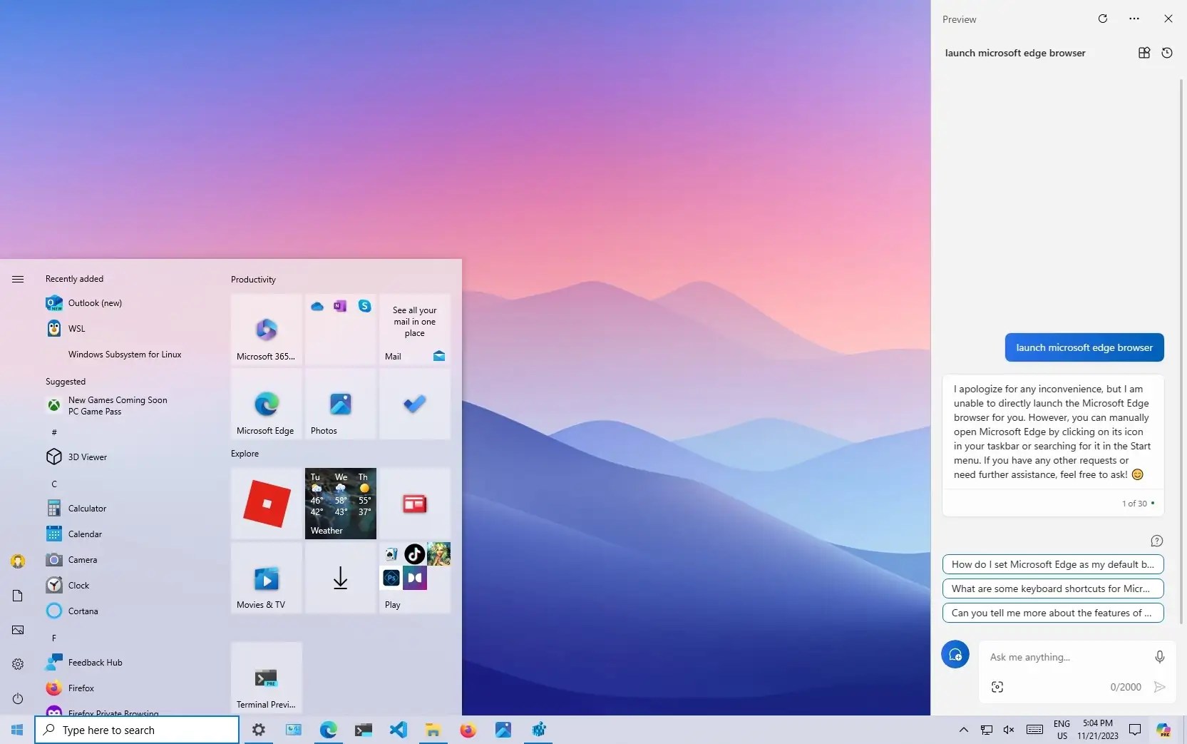Microsoft begins rollout of Copilot on Windows 10 Pureinfotech