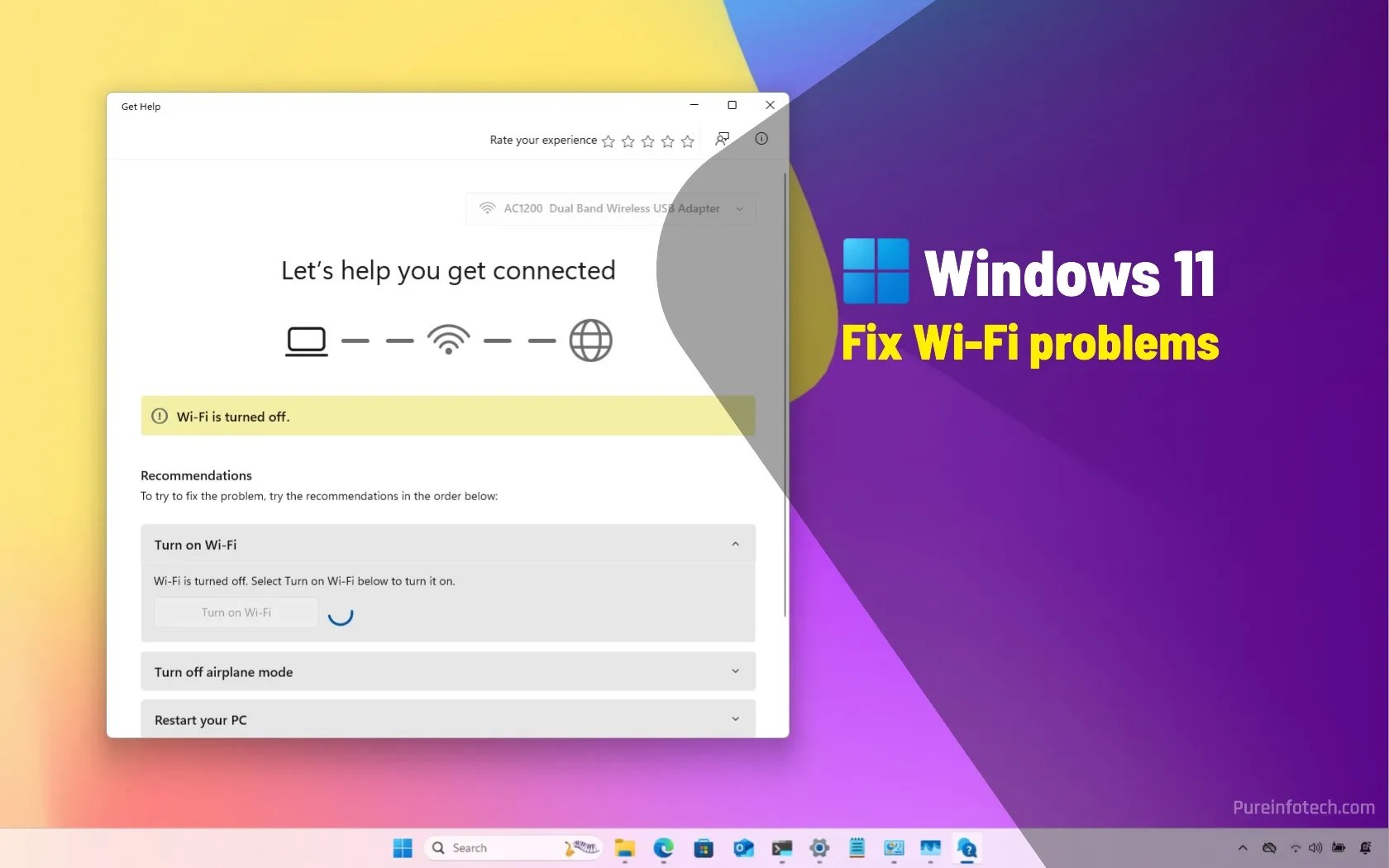 How to fix any WiFi problems easily on Windows 11 Pureinfotech