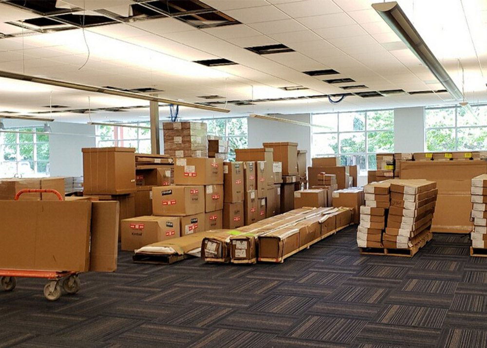 Call Center Office Furniture Assembly and Set Up Pure Install