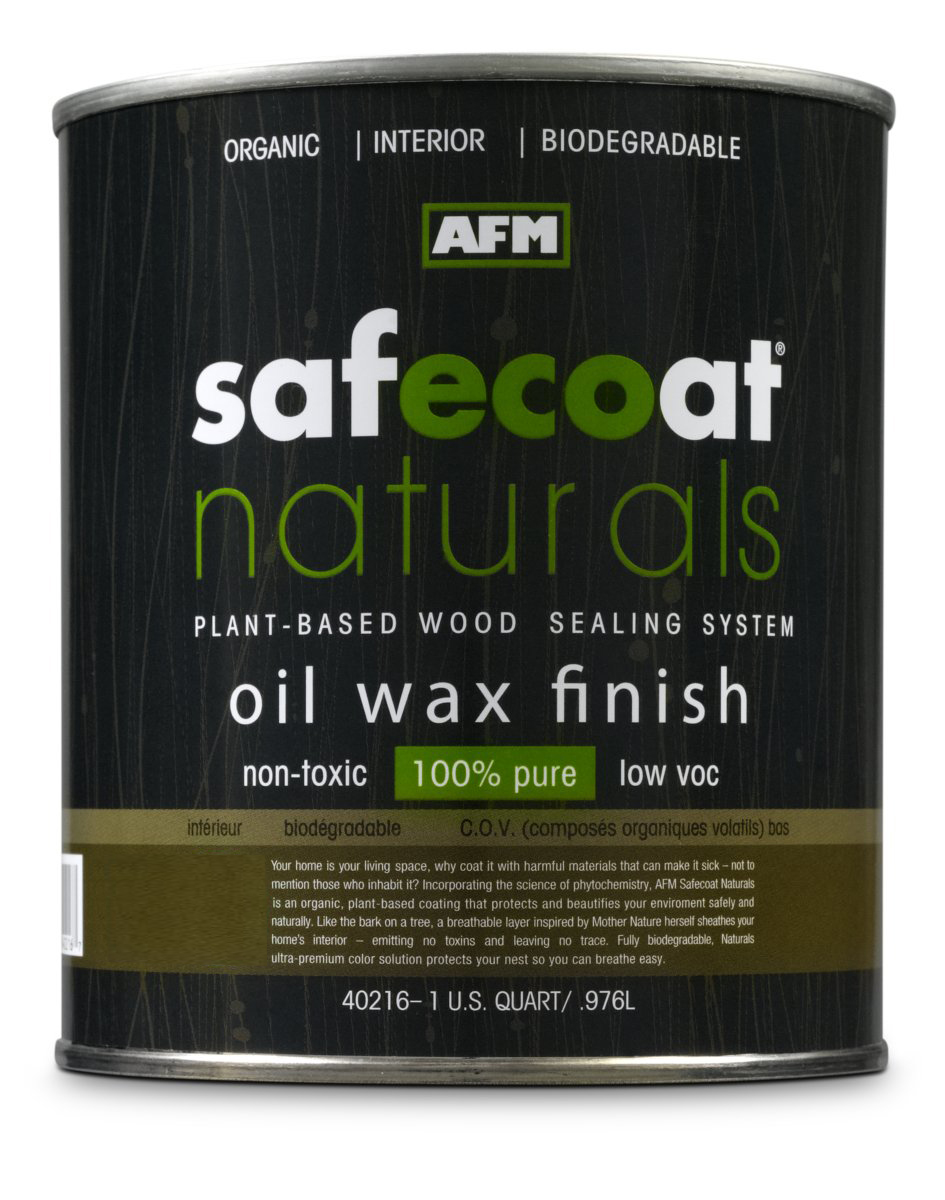 Safecoat Naturals Oil Wax Finish wooden surfaces