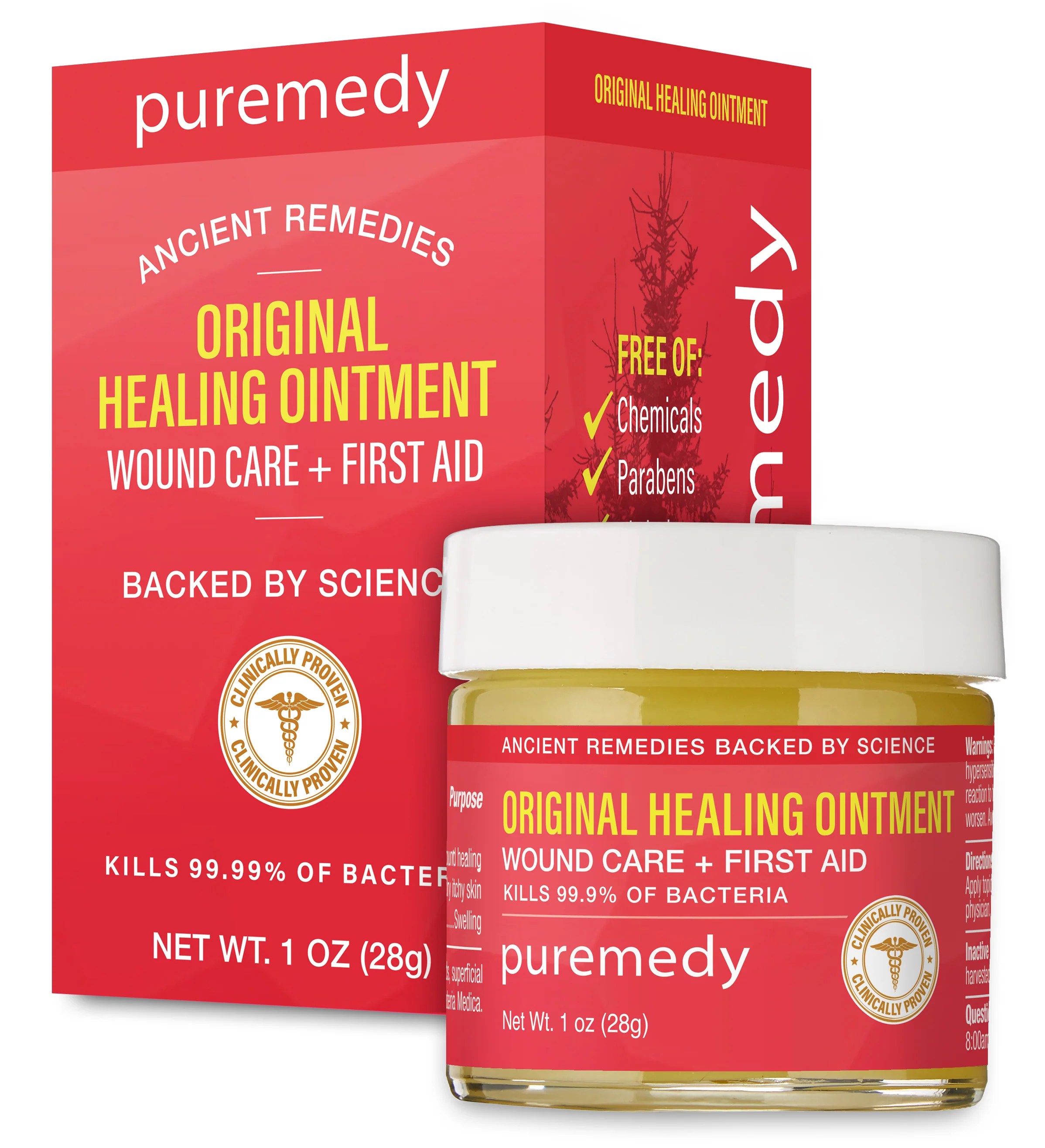 Wound Relief Ointment Puremedy Original First Aid Healing Ointment