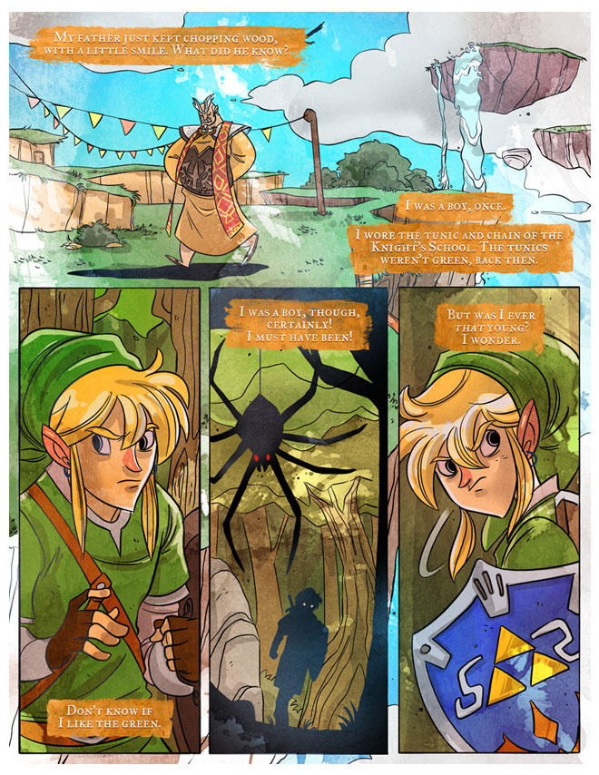 Penny Arcade Zelda Skyward Sword comic Page 3 Pure Nintendo