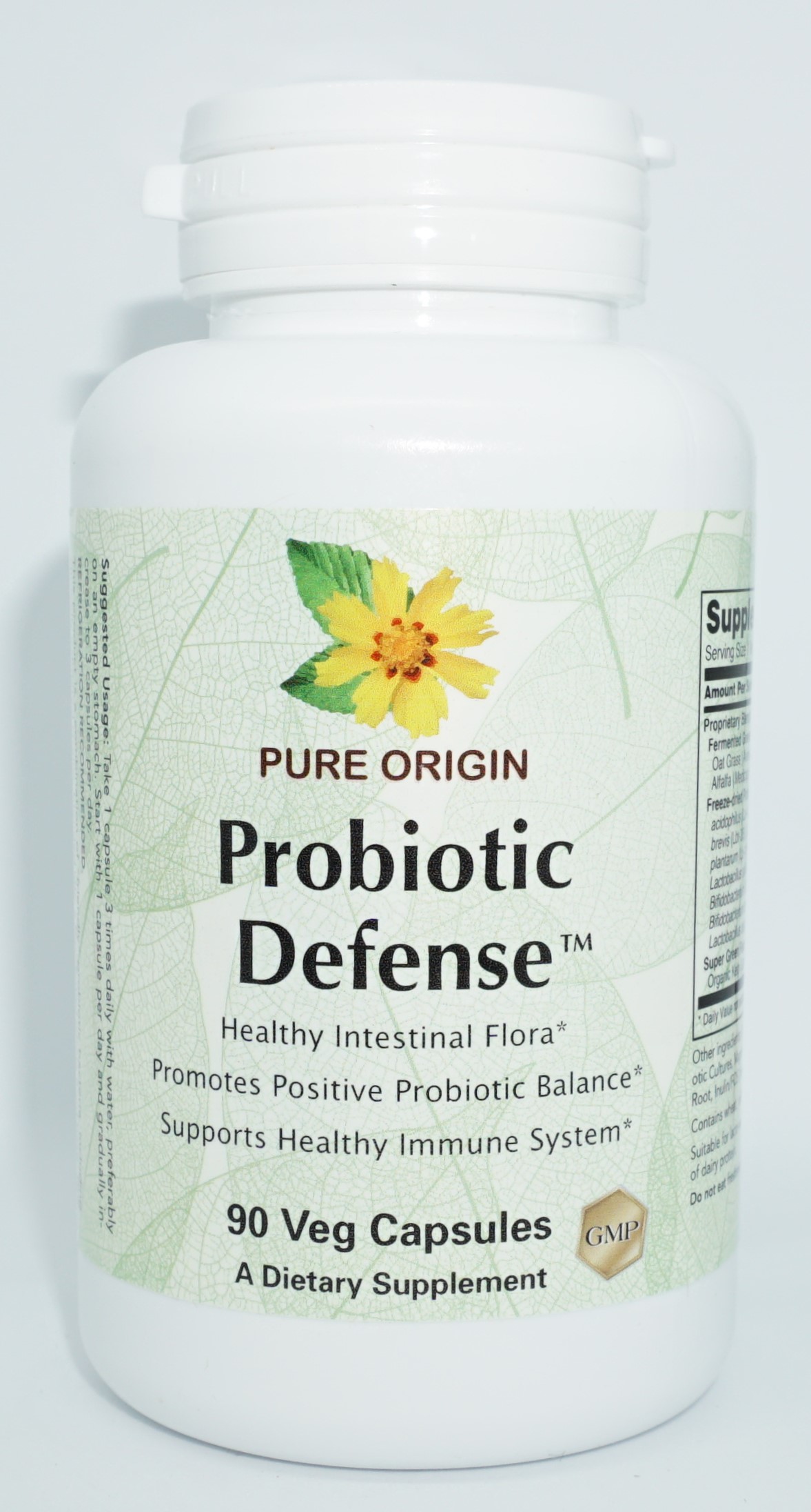 Probiotic 90 Vegetarian Capsules Pure Origin
