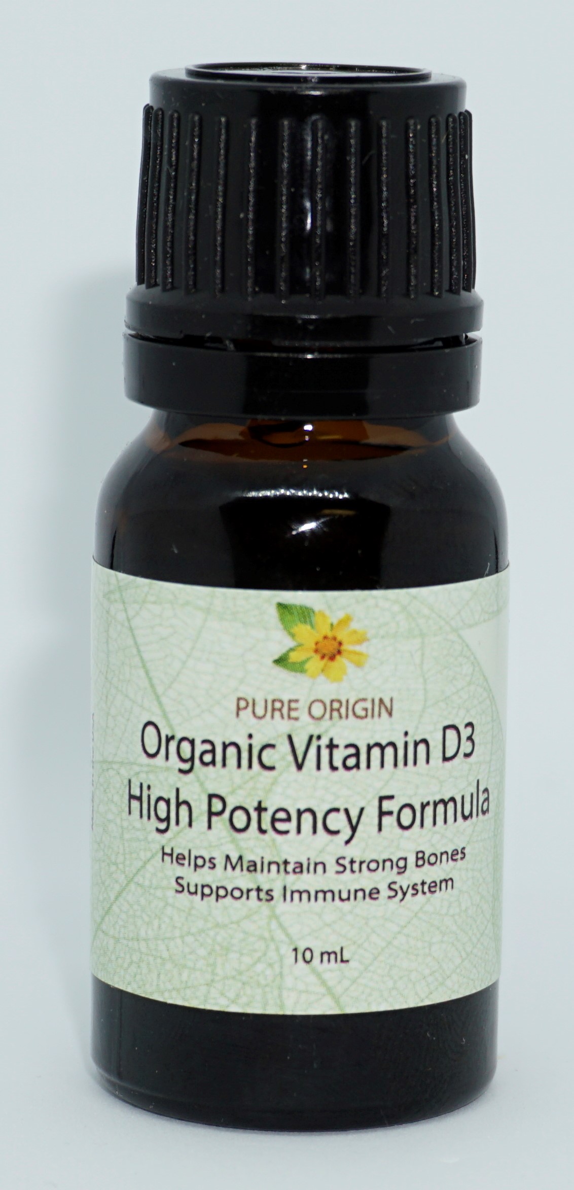 Organic D3 1000iu Drops Pure Origin