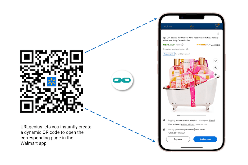 How to Generate a Walmart QR Code to Open the App App Deep Linking