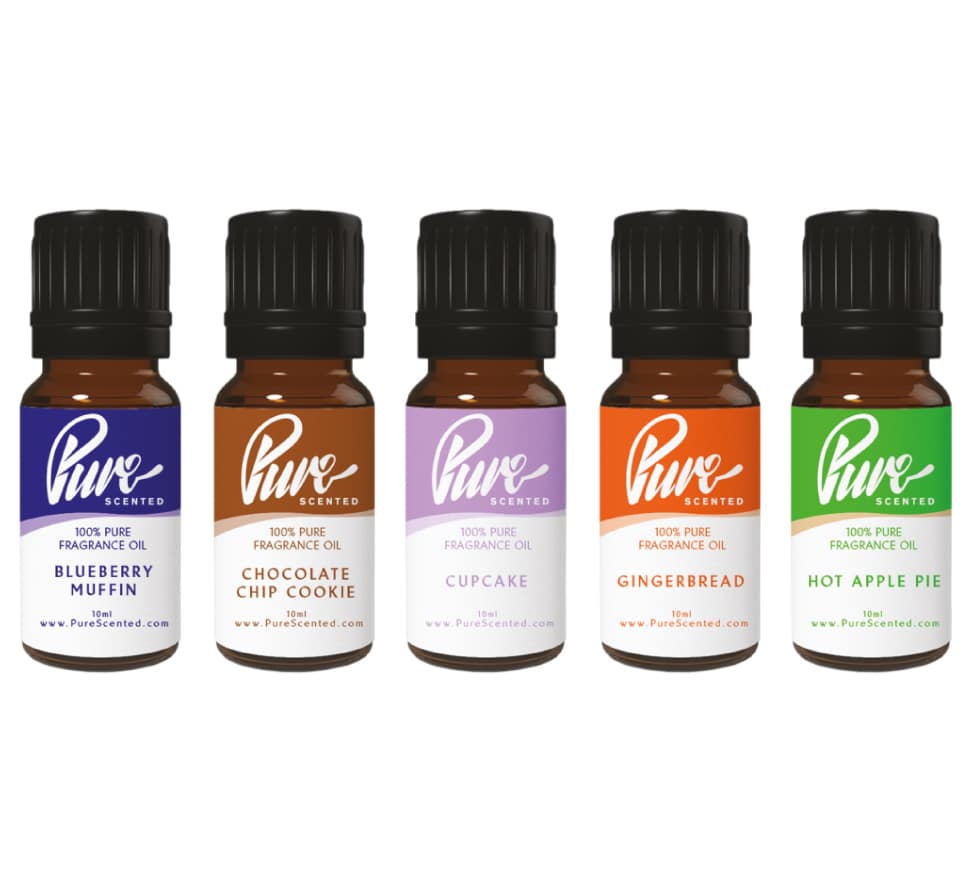 Bakery Fragrance Oil Pack 5 X 10ml Pure Scented