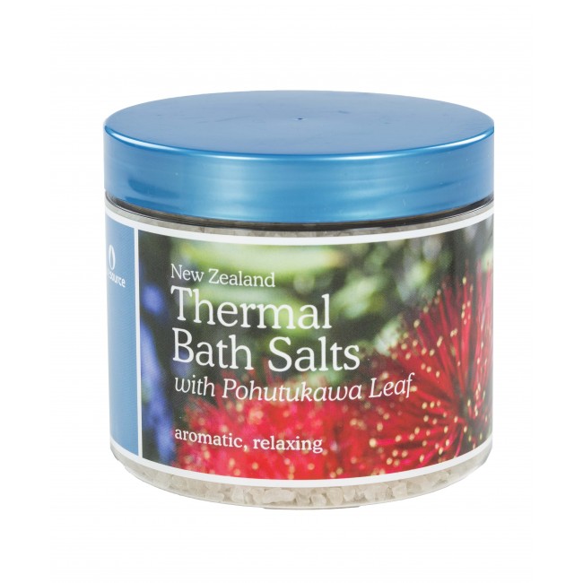 New Zealand Thermal Bath Salts with Pohutukawa Leaf 500g Pure Source
