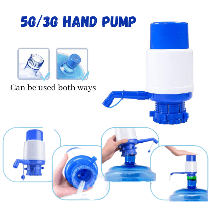 5G/3G Hand Pump , Portable Water Dispenser Puretap Water Distillers.