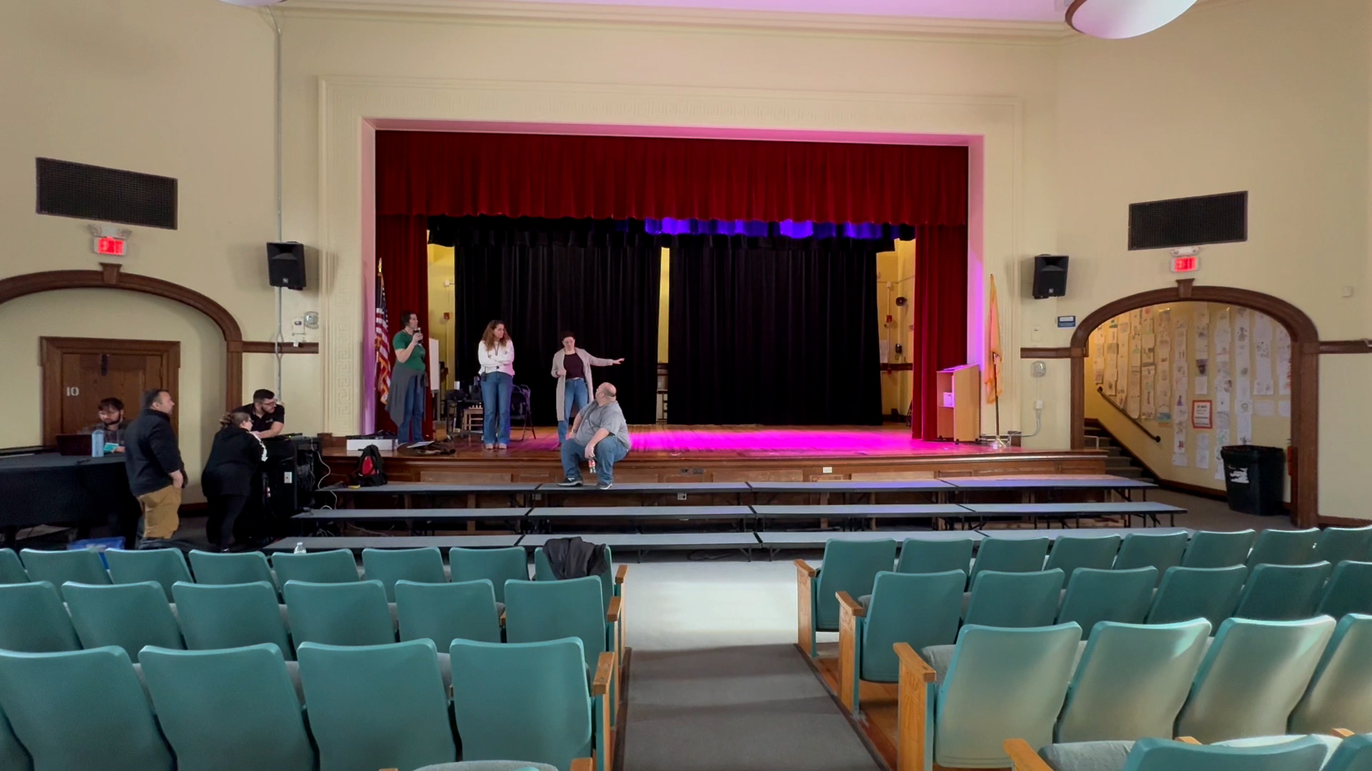 Seth Boyden Elementary School Theater Upgrade PureTek Group