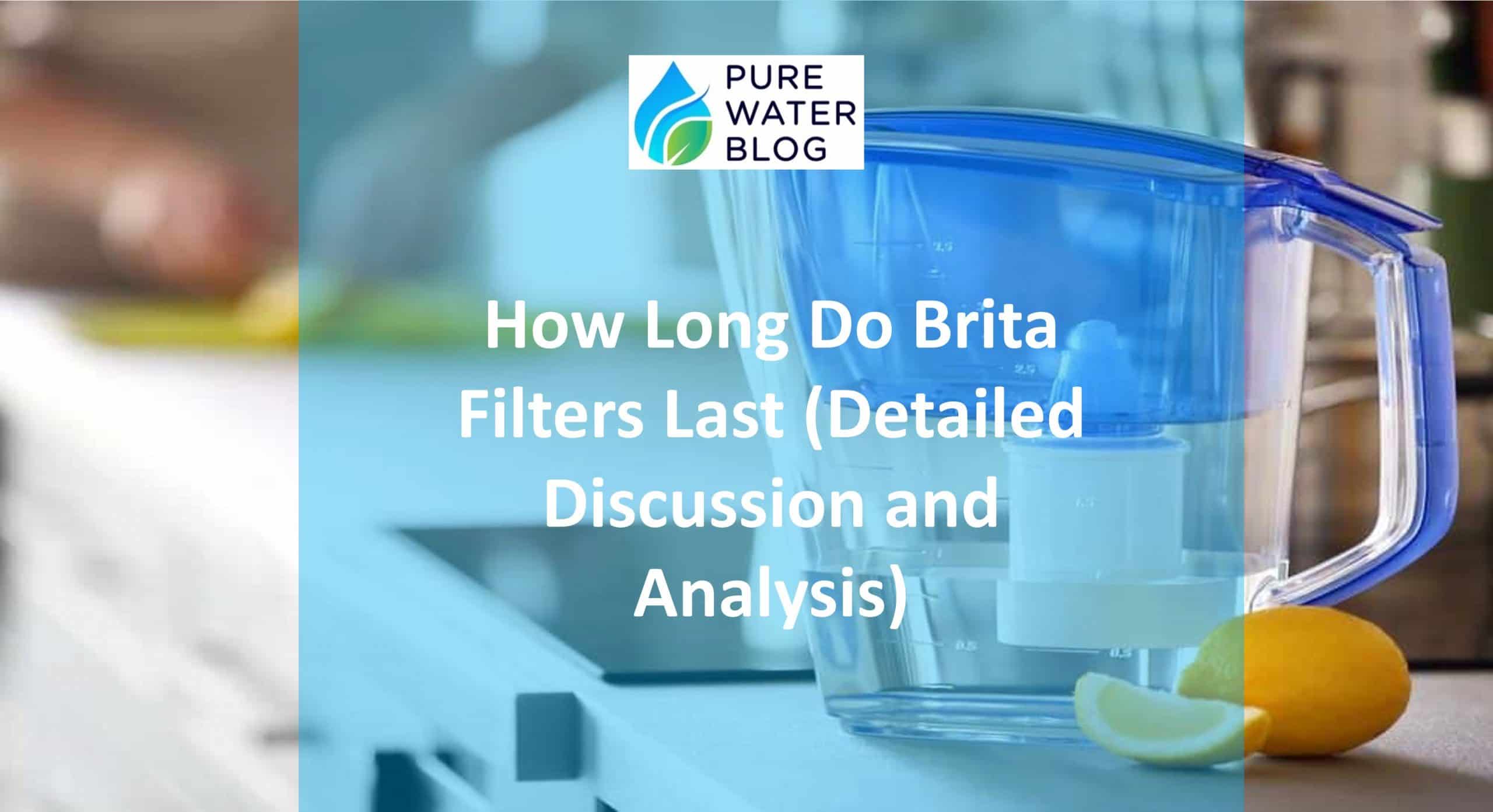 How Long Do Brita Filters Last (Detailed Discussion and Analysis