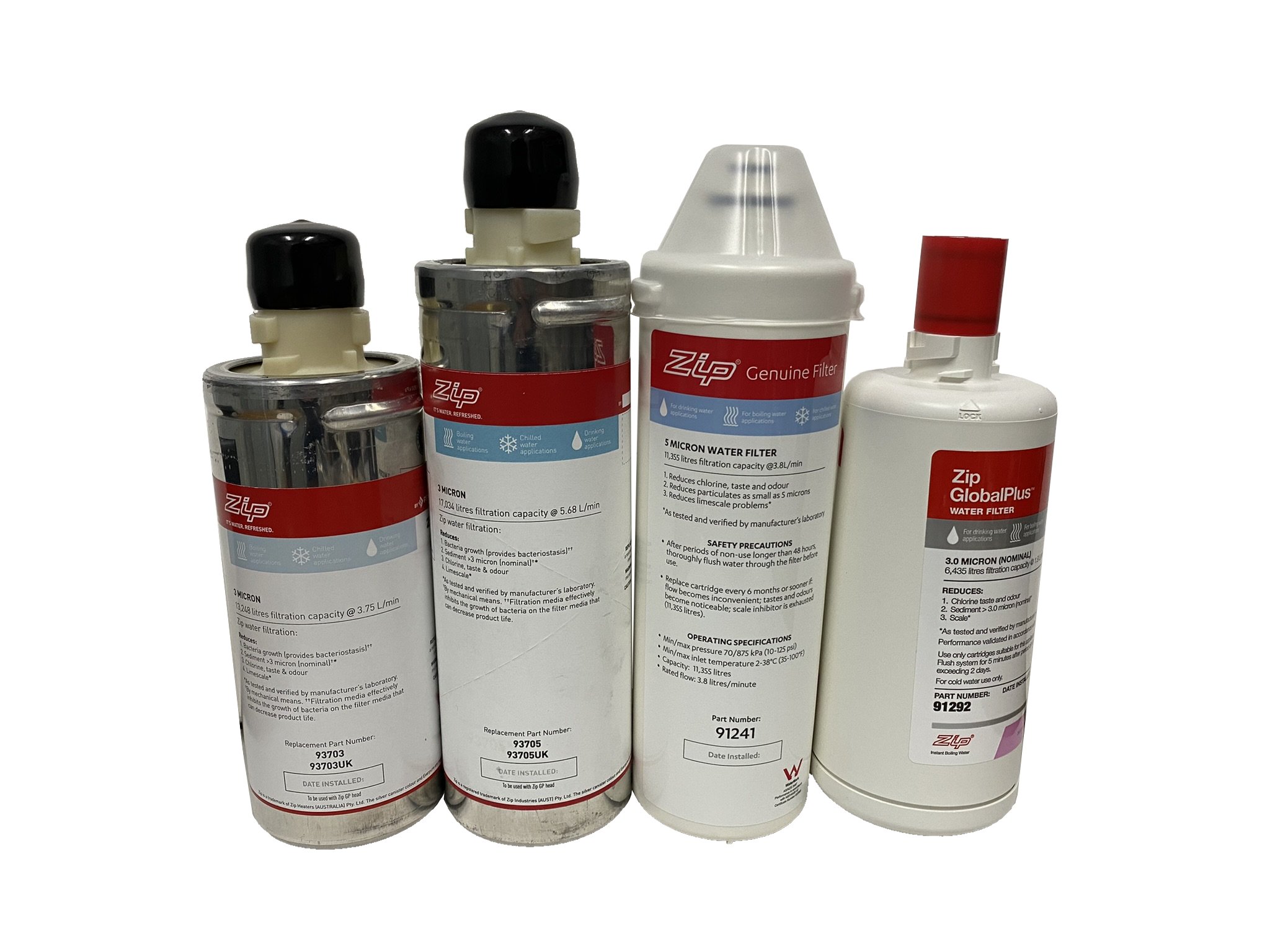 Zip Replacement Filter Pure water on tap