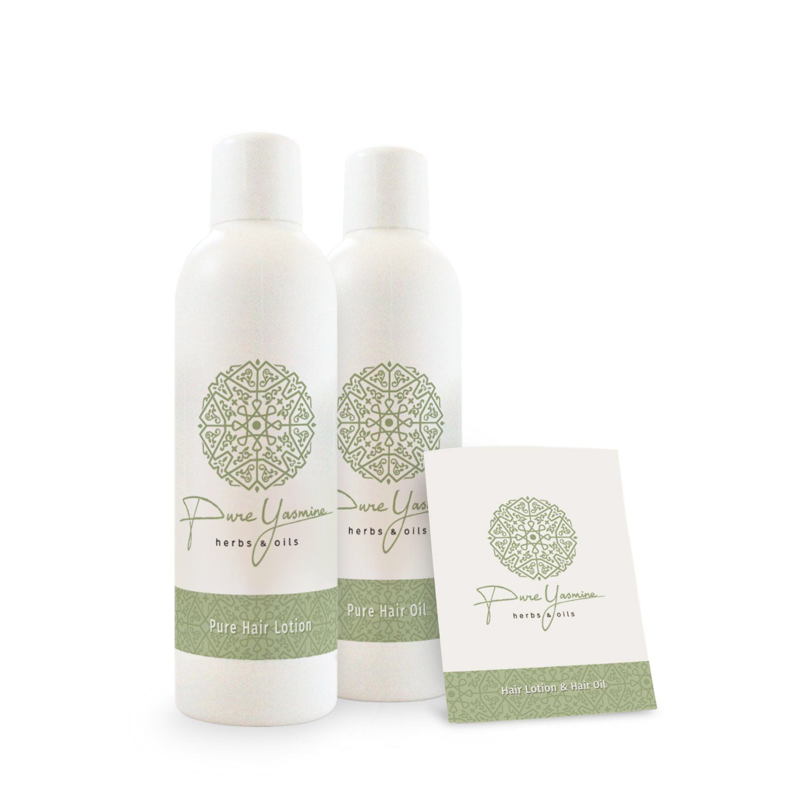 Pure Hair Oil & Lotion Set Pure Yasmine Herbs & Oils