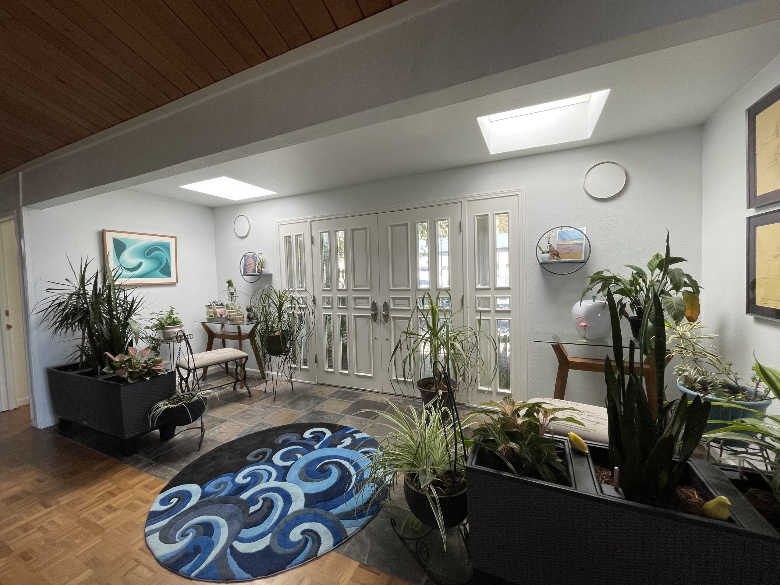 Extra Foyer Bits “Custom” Shelves Purgatory Auto Works and Dinosaur Farm