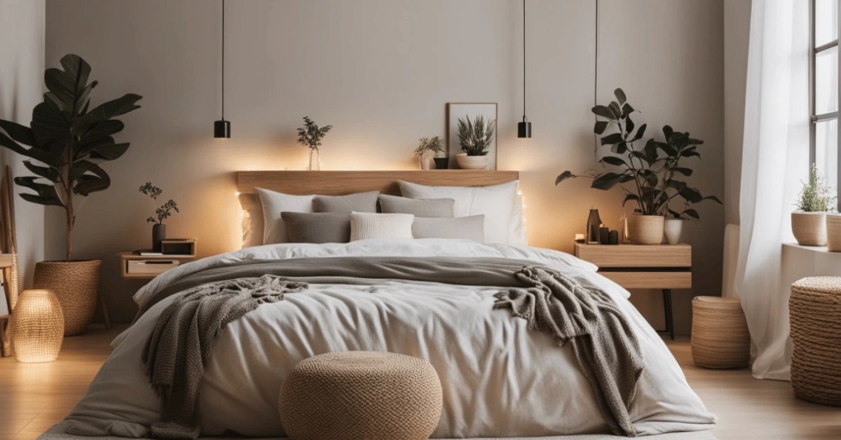 cozy minimalist bedroom in 2024 an oasis of simplicity