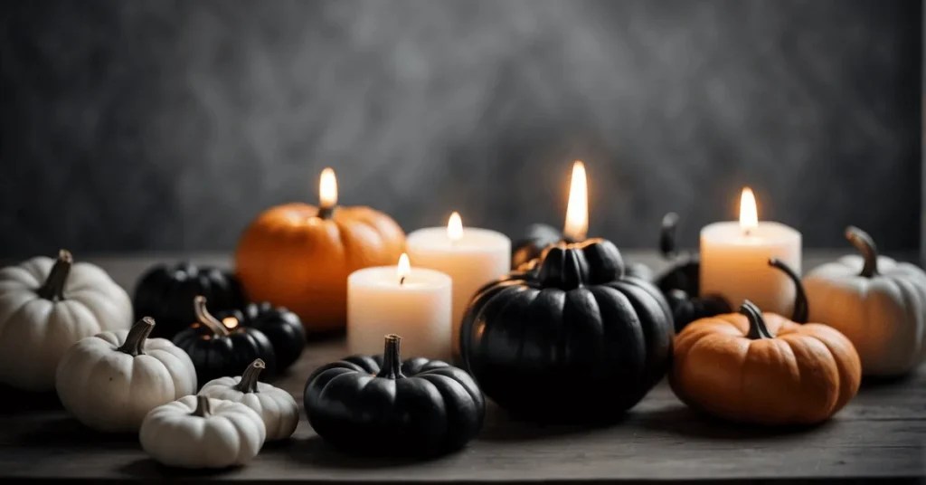 Minimalist Halloween Decor Chic and Simple Ideas 2024(04)