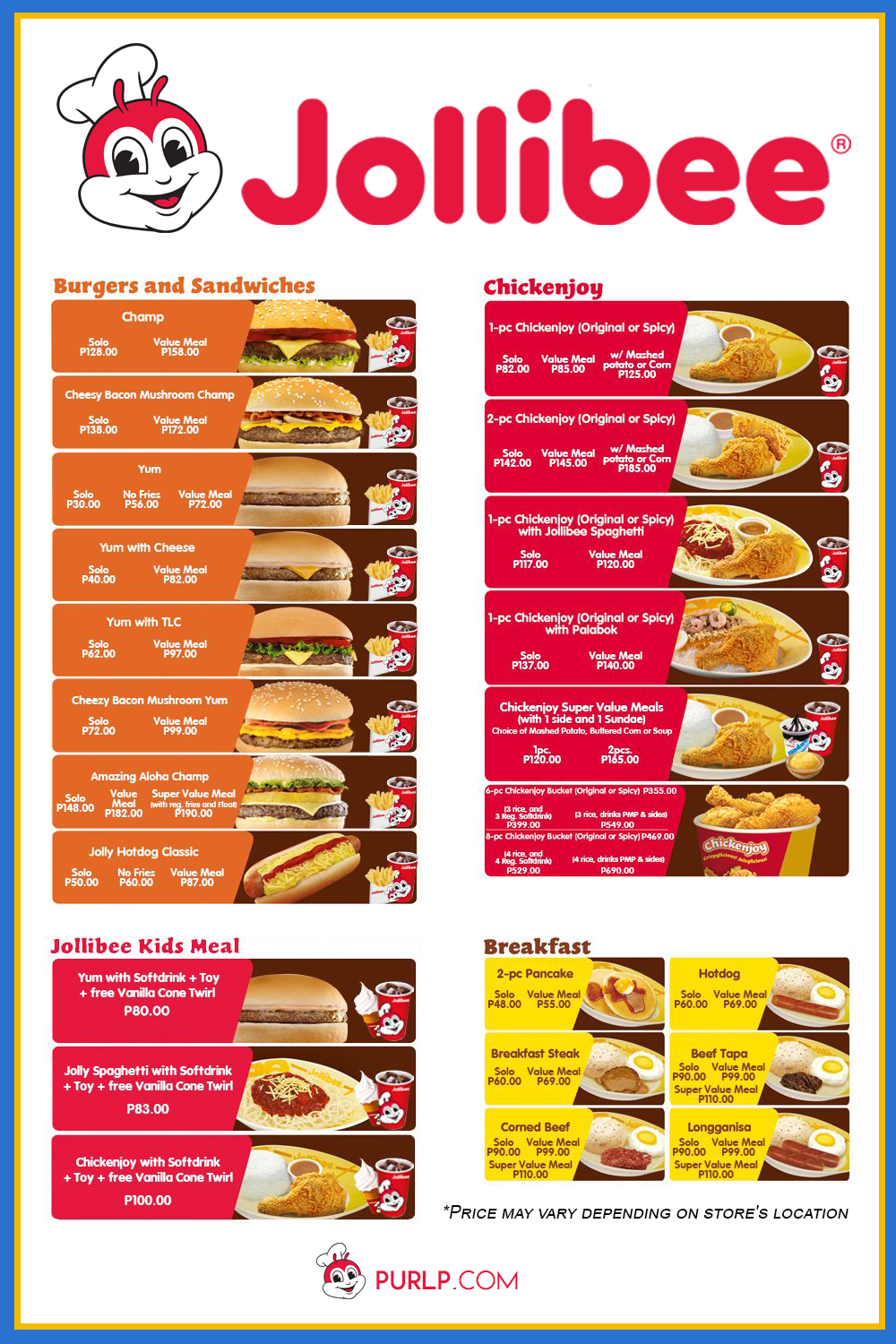 The Best Jollibee Menu to Buy with Prices June, 2024
