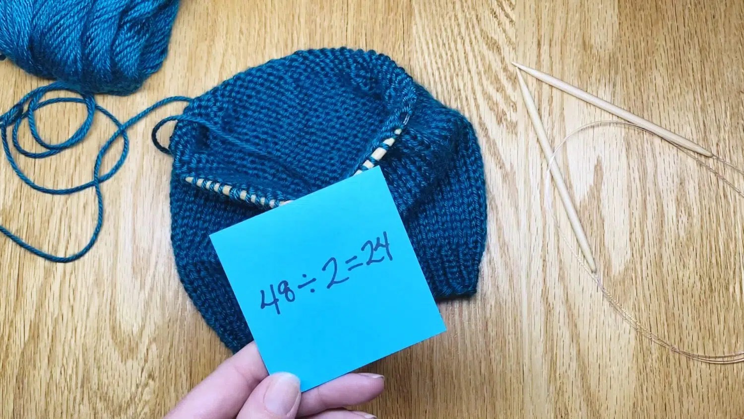Switch from Knitting on Circular Needles to Knitting in the Magic Loop
