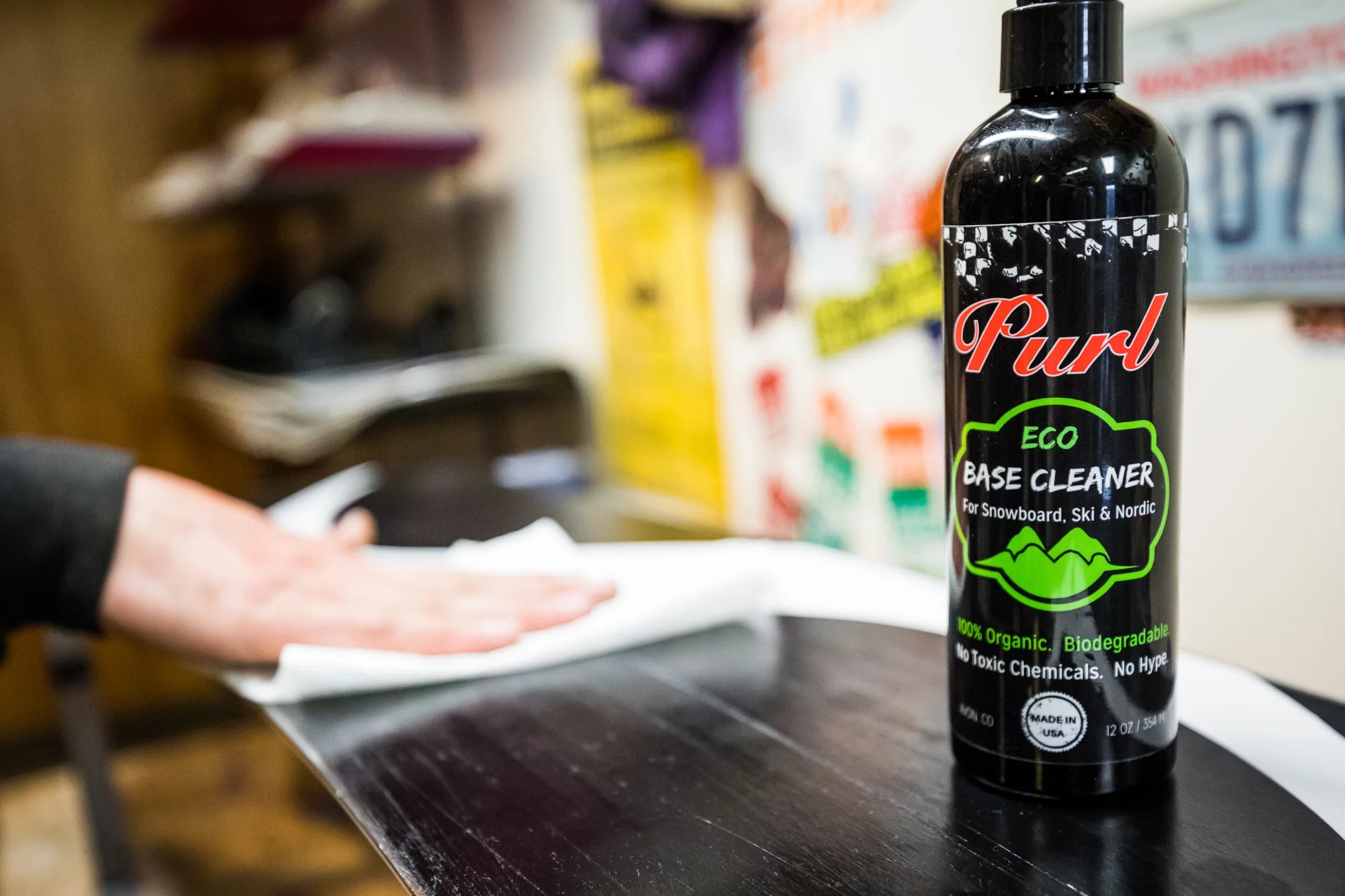 Purl ECO Base Cleaner, 12oz Spray Purl Wax