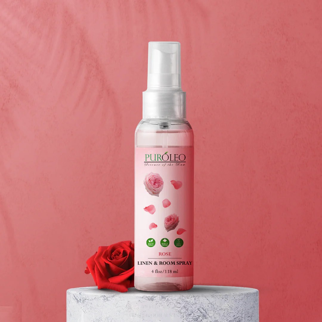 Linen and Room Spray Rose PUREOYL HEALTHCARE