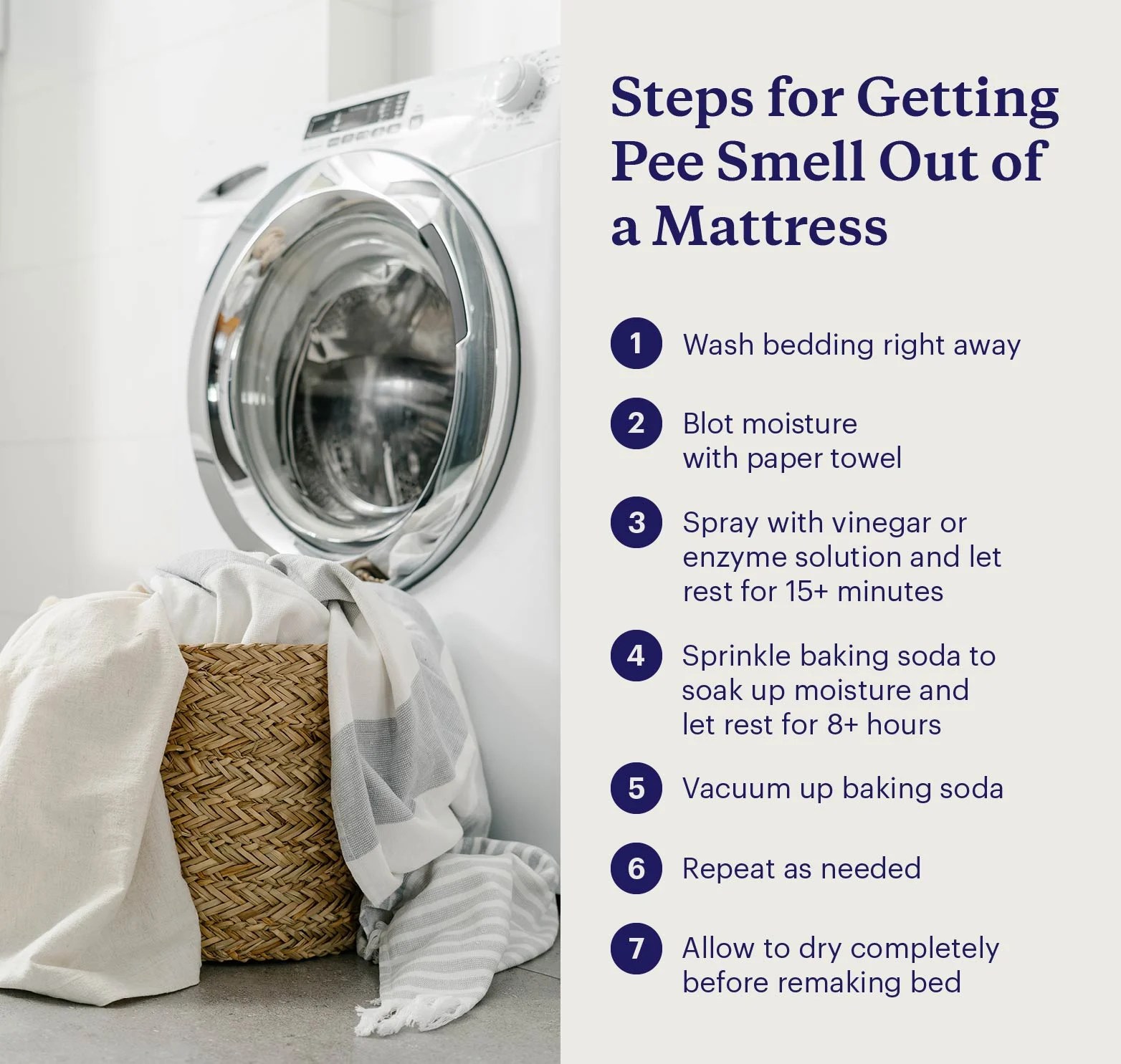 How To Get Pee Out of a Mattress Smells and All [6 Steps]