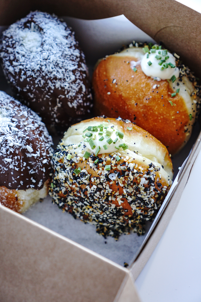 Try Vancouver's First Savoury Brioche Everything Bagel Donut at Mello