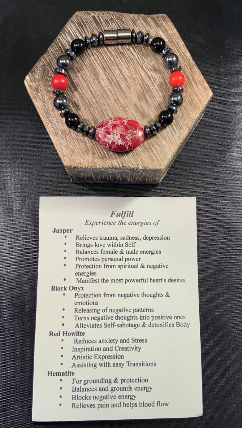 Fulfill (Red Jasper) Purpose Stones