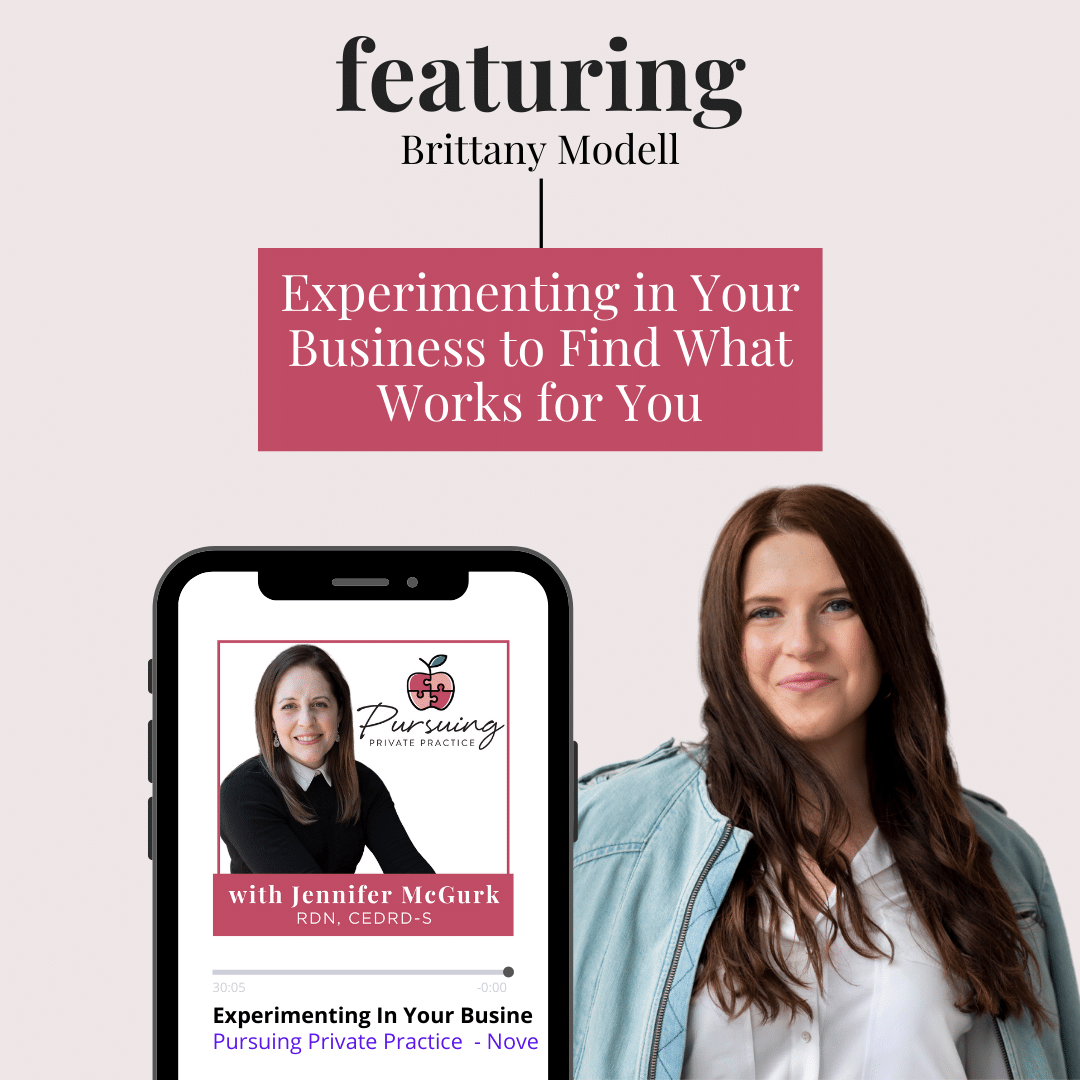 Experimenting in Your Business to Find What Works for You with Brittany