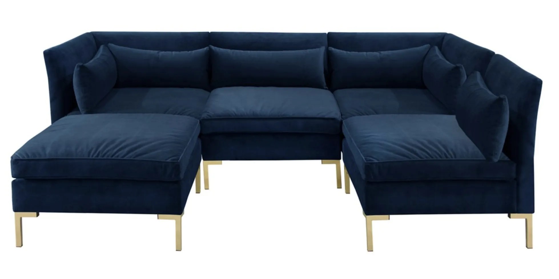 30+ Navy Blue Velvet Sectional Sofas To Suit Every Budget Pursuit Decor