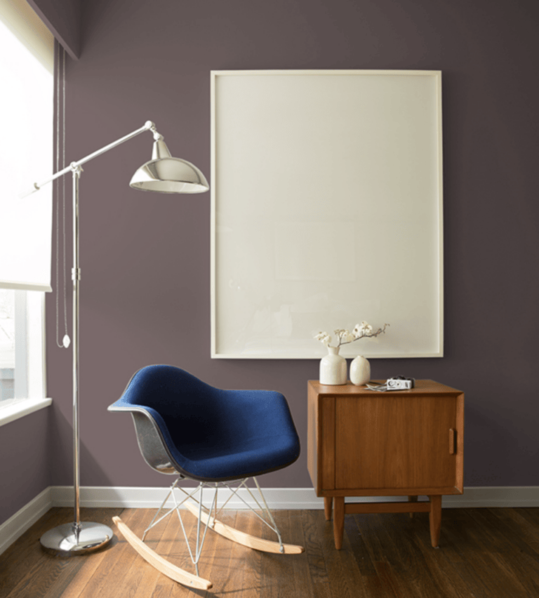 12 Luxe Eggplant Paint Colors in Action (With Color Names) Pursuit Decor