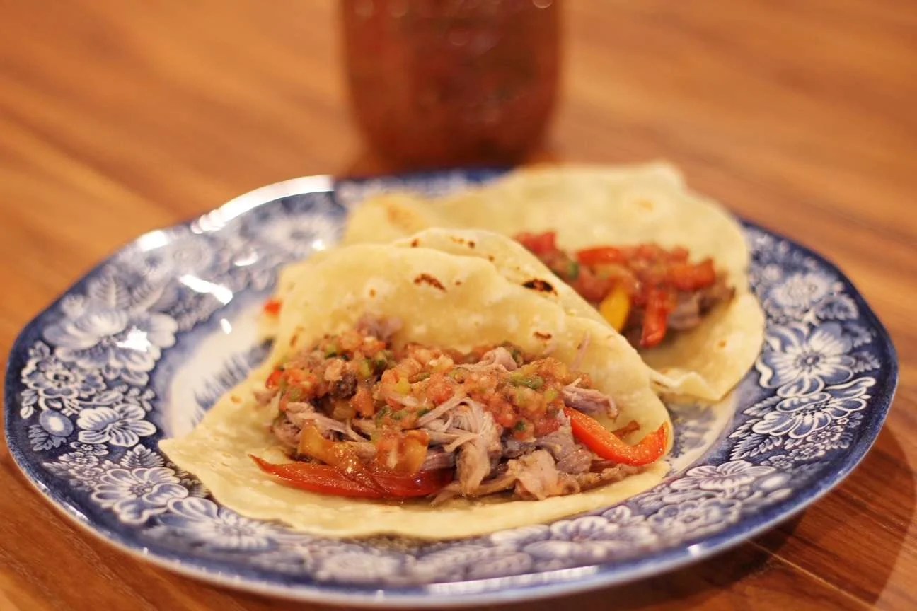 Easy Slow Cooker Pork Tacos Pursuit of Homemaking