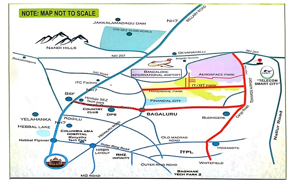Site for sale in Hennur Bagalur Road, Land for Sale in hennur bagalur
