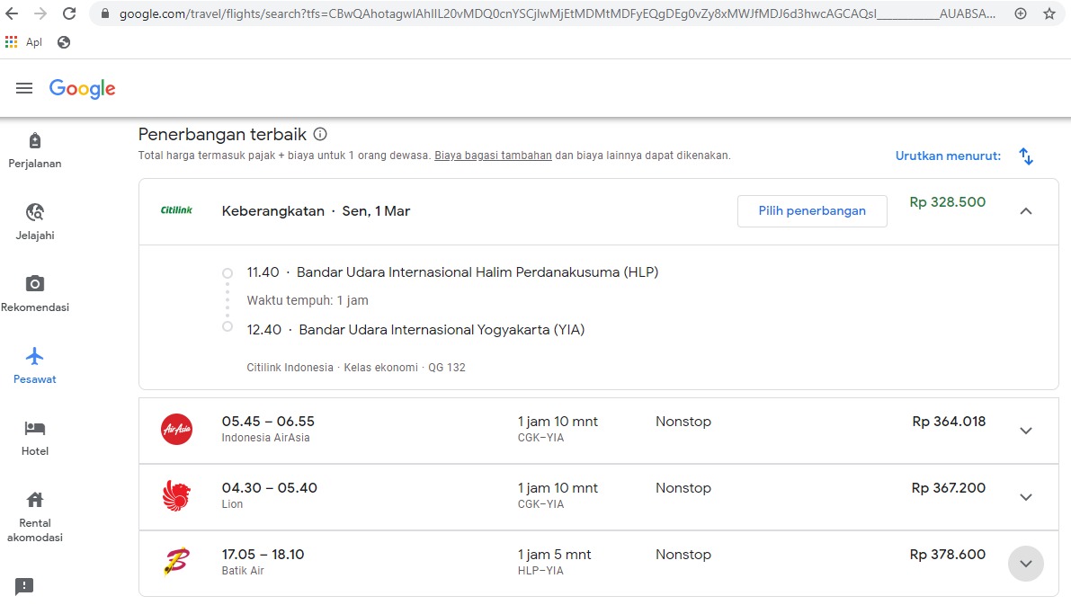Beredar Harga Tiket Pesawat JakartaPurbalingga, Fakta atau Hoaks