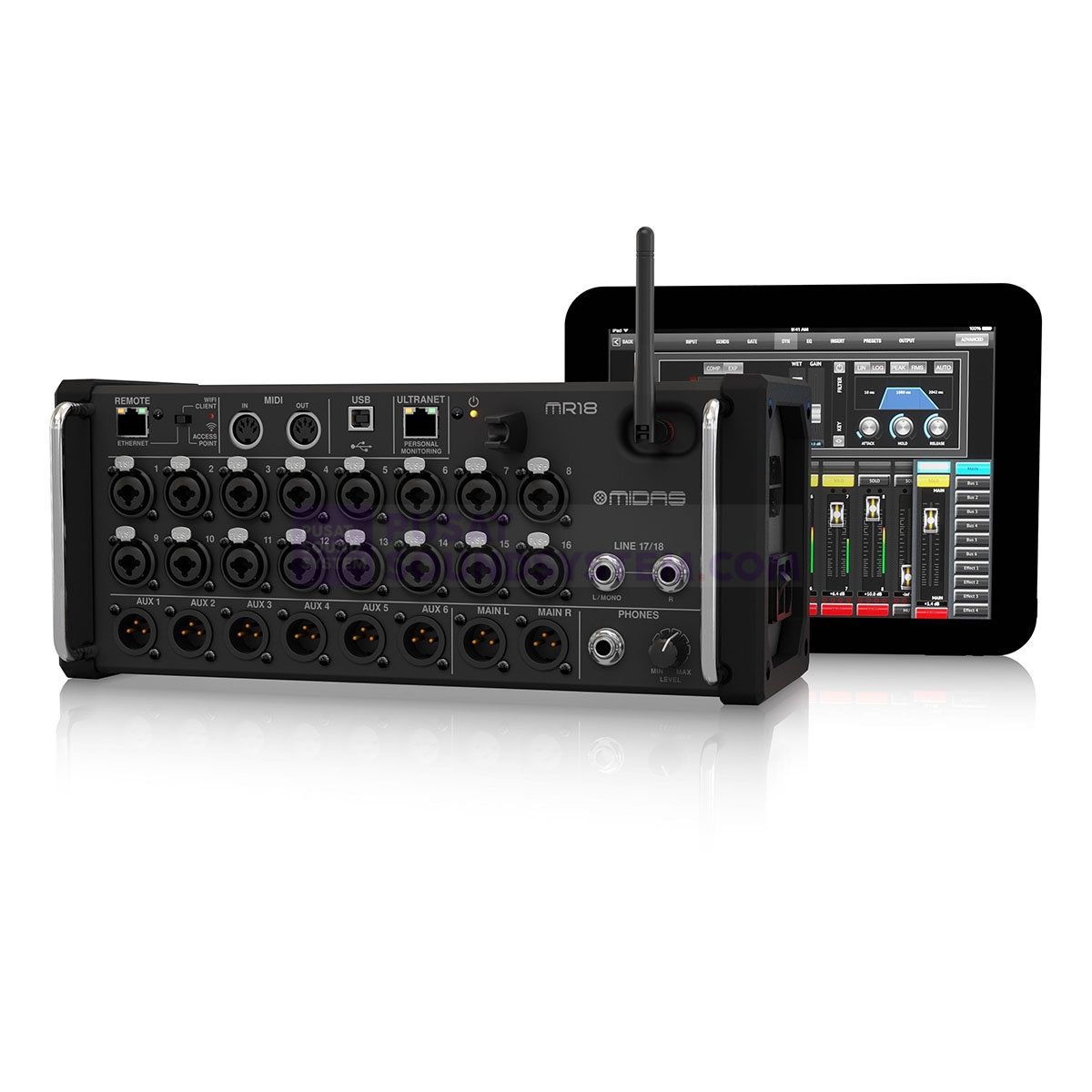 Jual Midas MR18 18-channel Tablet-controlled Digital Mixer