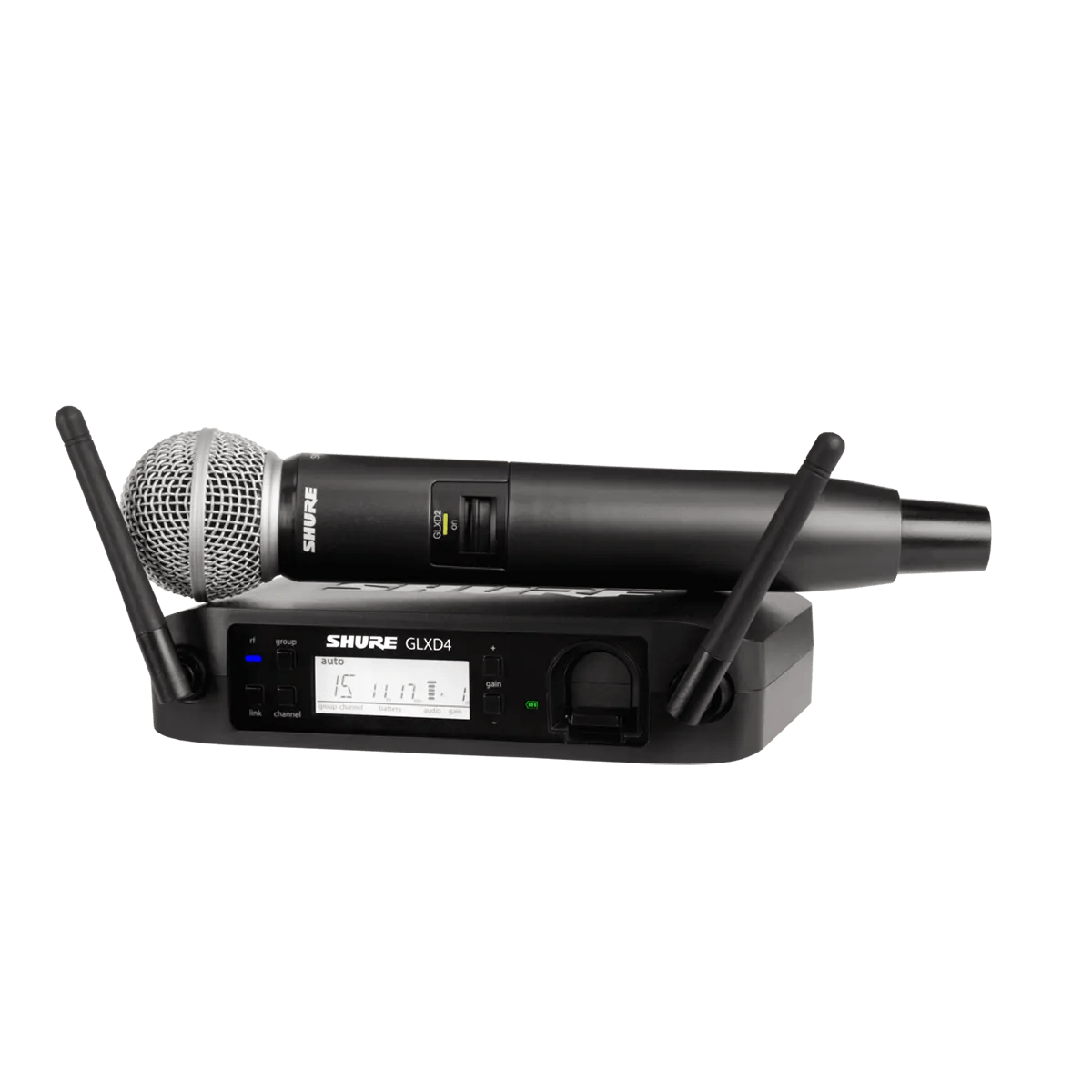 Jual SHURE GLXD24/SM58 Digital Wireless Vocal Microphone System