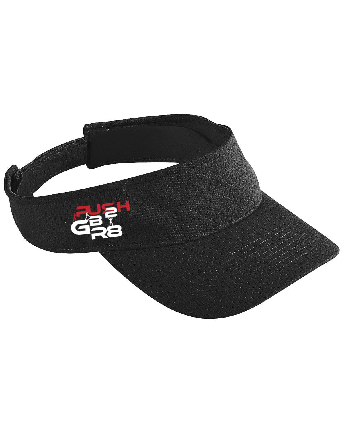 Adult Push2BeGreat Athletic Visor Push2BeGreat