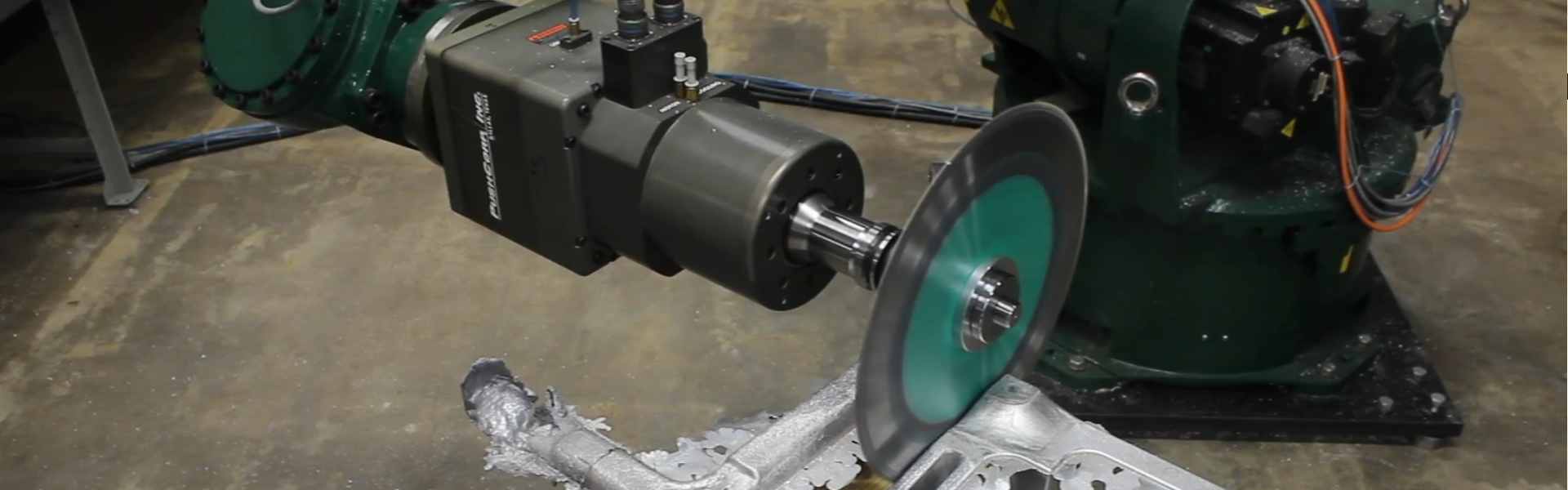 Robotic Gate Removal and Foundry Applications PushCorp