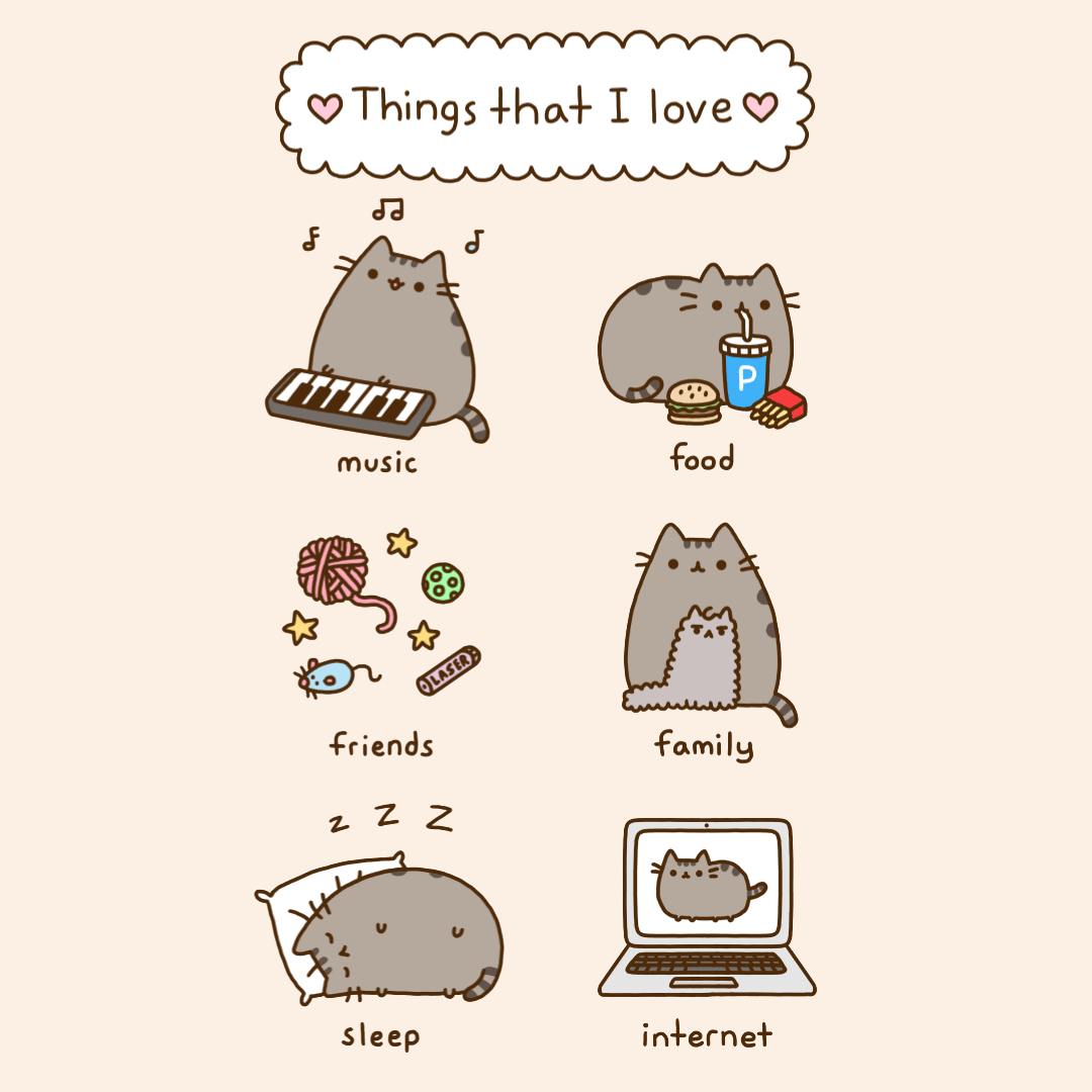 Pusheen Love Gif