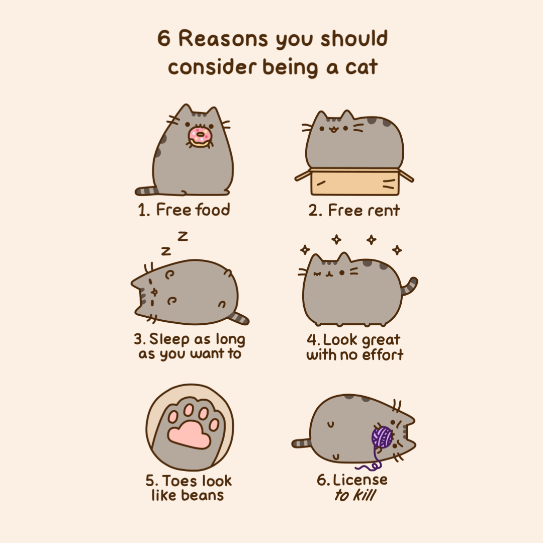 Pusheen Cat Gif Sleep