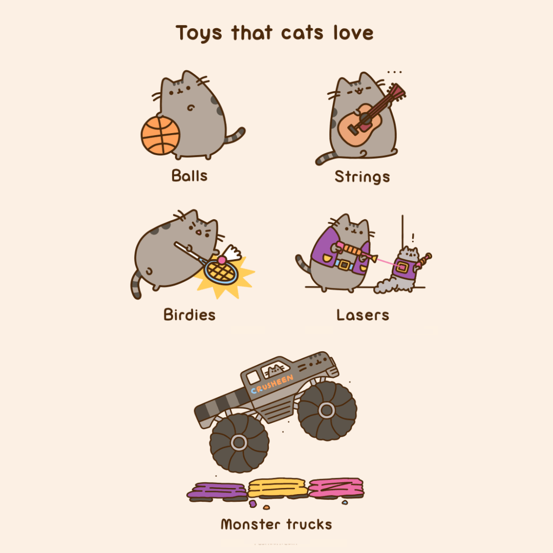 Pusheen Cat Gif Love