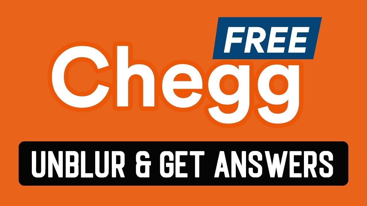 How To Unblur Chegg Answers Mac
